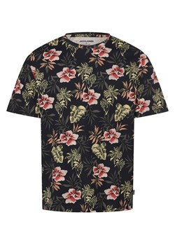 Jack & Jones Koszulka męska - JJChill Mężczyźni Bawełna granatowy wzorzysty ze sklepu vangraaf w kategorii T-shirty męskie - zdjęcie 172255908