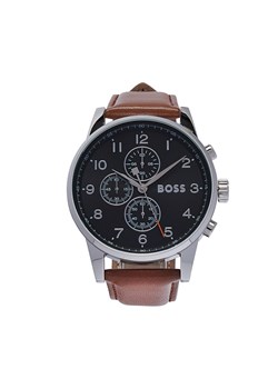 Zegarek Boss Navigator 1513812 Brązowy ze sklepu eobuwie.pl w kategorii Zegarki - zdjęcie 172255965