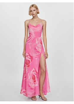 Mango Sukienka wieczorowa Rosa 67046344 Różowy Slim Fit ze sklepu MODIVO w kategorii Sukienki - zdjęcie 172256506