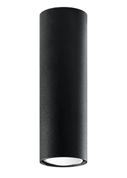 Czarny loftowy plafon walec - S244-Lagor ze sklepu Edinos.pl w kategorii Lampy sufitowe - zdjęcie 172257126
