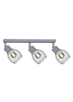 Szara druciana lampa sufitowa reflektory 5X S156 D8-D10 ze sklepu Edinos.pl w kategorii Lampy sufitowe - zdjęcie 172258635