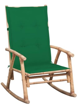 Bujany fotel bambusowy na taras - Bamsa ze sklepu Edinos.pl w kategorii Fotele - zdjęcie 172258756