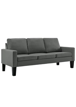 Szara nowoczesna sofa - Revex 3X ze sklepu Edinos.pl w kategorii Sofy i kanapy - zdjęcie 172259216