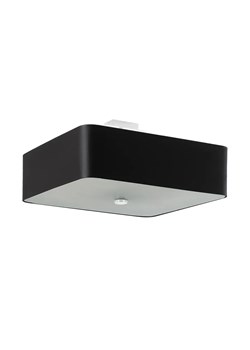 Czarny kwadratowy plafon LED - EX667-Lokki ze sklepu Edinos.pl w kategorii Lampy sufitowe - zdjęcie 172259565