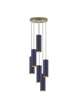 Lampa LED z 6 regulowanymi zwisami - EX346-Monakes - kolory do wyboru ze sklepu Edinos.pl w kategorii Lampy wiszące - zdjęcie 172259665