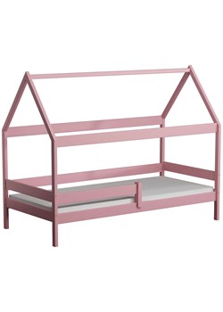 Różowe łóżko przypominające domek dla dziecka - Petit 3X 190x90 cm ze sklepu Edinos.pl w kategorii Łóżka dziecięce - zdjęcie 172260735