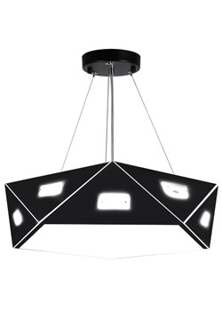 Czarna lampa wisząca - K275-Fivego ze sklepu Edinos.pl w kategorii Lampy wiszące - zdjęcie 172261677