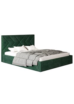 Tapicerowane łóżko 160x200 G9-T15 ze sklepu Edinos.pl w kategorii Łóżka i materace - zdjęcie 172261926