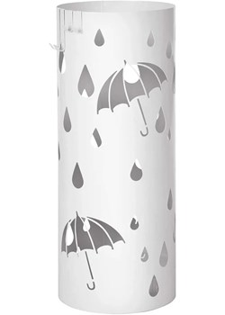 Biały metalowy parasolnik z ociekaczem - Solento ze sklepu Edinos.pl w kategorii Dom - zdjęcie 172262059
