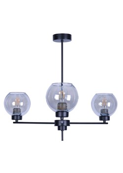 Industrialna lampa wisząca ze szklanymi kloszami - S817-Bisa ze sklepu Edinos.pl w kategorii Lampy wiszące - zdjęcie 172262148