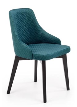 Krzesło tapicerowane Altex 3X - zielone ze sklepu Edinos.pl w kategorii Krzesła - zdjęcie 172262568