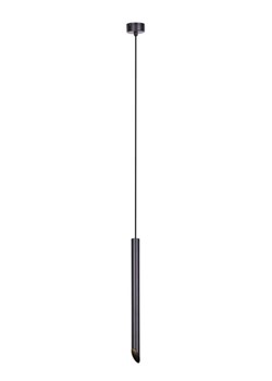 Czarna lampa wisząca sopel - S787-Bortox ze sklepu Edinos.pl w kategorii Lampy wiszące - zdjęcie 172262815