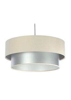 Srebrno kremowa okrągła lampa wisząca S419 P8-P84 ze sklepu Edinos.pl w kategorii Lampy wiszące - zdjęcie 172263626