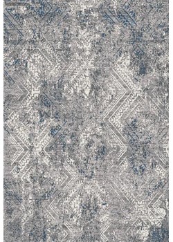 Ciemnoszary nowoczesny wzorzysty dywan - Izos 8X ze sklepu Edinos.pl w kategorii Dywany - zdjęcie 172264317
