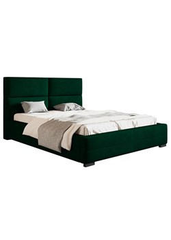 Zielone tapicerowane łóżko 200x200 - Oliban 3X ze sklepu Edinos.pl w kategorii Łóżka i materace - zdjęcie 172264819
