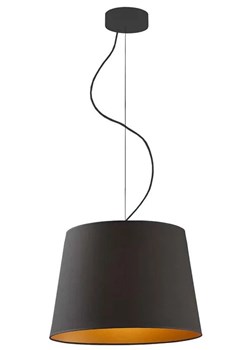 Żyrandol stożkowy na czarnym stelażu - EX898-Tunios - 5 kolorów ze sklepu Edinos.pl w kategorii Lampy wiszące - zdjęcie 172265108