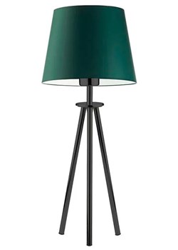 Lampka nocna trójnóg na czarnym stelażu - EX914-Berges - 18 kolorów ze sklepu Edinos.pl w kategorii Lampy stołowe - zdjęcie 172265109