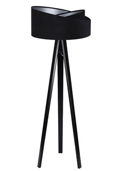 Czarna asymetryczna lampa stojąca - EXX252-Diora ze sklepu Edinos.pl w kategorii Lampy podłogowe - zdjęcie 172265127
