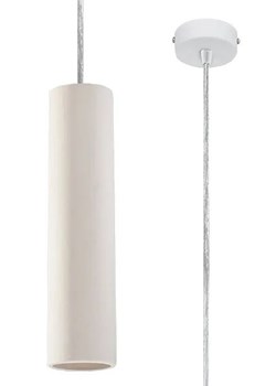 Minimalistyczna lampa wisząca tuba - EXX237-Nanis ze sklepu Edinos.pl w kategorii Lampy wiszące - zdjęcie 172266906