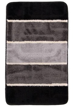 Stylowy czarny dywanik łazienkowy - Bills 3X ze sklepu Edinos.pl w kategorii Dywaniki łazienkowe - zdjęcie 172267625
