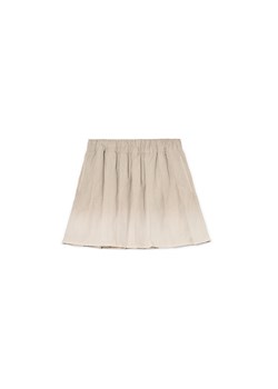 Cropp - Plisowana mini z efektem ombre - beżowy ze sklepu Cropp w kategorii Spódnice - zdjęcie 172268968