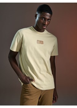 Sinsay - Koszulka z nadrukiem - kremowy ze sklepu Sinsay w kategorii T-shirty męskie - zdjęcie 172271337