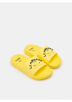 Sinsay - Klapki - żółty ze sklepu Sinsay w kategorii Klapki dziecięce - zdjęcie 172271447