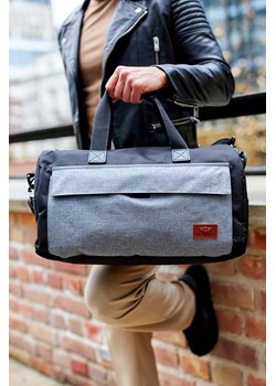 Podróżna szara torba na bagaż podręczny - Peterson ze sklepu 5.10.15 w kategorii Torby podróżne - zdjęcie 172272716