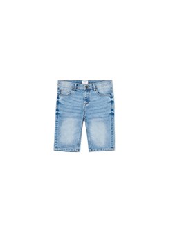 Cropp - Niebieskie szorty jeansowe - niebieski ze sklepu Cropp w kategorii Spodenki męskie - zdjęcie 172273159