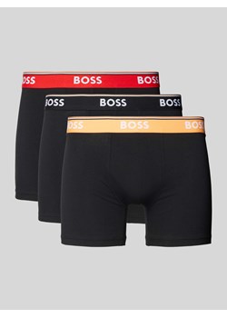 Obcisłe bokserki z elastycznym paskiem z logo w zestawie 3 szt. ze sklepu Peek&Cloppenburg  w kategorii Majtki męskie - zdjęcie 172276265