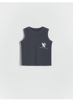 Reserved - T-shirt bez rękawów - ciemnoszary ze sklepu Reserved w kategorii Koszulki niemowlęce - zdjęcie 172277056