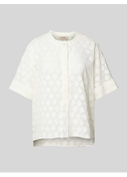 Bluzka z fakturowanym wzorem model ‘Toba’ ze sklepu Peek&Cloppenburg  w kategorii Bluzki damskie - zdjęcie 172280276