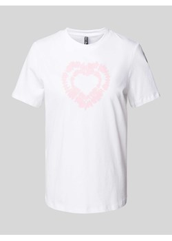 T-shirt z nadrukowanym motywem ze sklepu Peek&Cloppenburg  w kategorii Bluzki damskie - zdjęcie 172280306