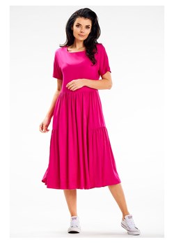 Awama Sukienka w kolorze różowym ze sklepu Limango Polska w kategorii Sukienki - zdjęcie 172281455