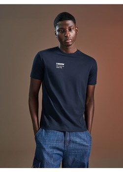 Sinsay - Koszulka z nadrukiem - granatowy ze sklepu Sinsay w kategorii T-shirty męskie - zdjęcie 172282618