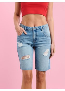Sinsay - Szorty jeansowe - niebieski ze sklepu Sinsay w kategorii Szorty - zdjęcie 172282676