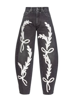 jeansy damskie pinko 103501 a1vc zdg czarny ze sklepu Royal Shop w kategorii Jeansy damskie - zdjęcie 172283076