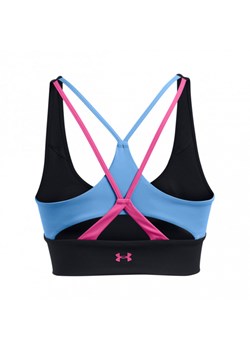 Damski biustonosz treningowy Under Armour Project Rock Let\'s Go Grind Sportlette - czarny ze sklepu Sportstylestory.com w kategorii Biustonosze - zdjęcie 172283979