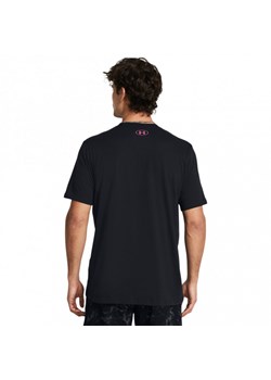 Męska koszulka treningowa Under Armour Project Rock BSR Graphic Short Sleeve - czarna ze sklepu Sportstylestory.com w kategorii T-shirty męskie - zdjęcie 172284318