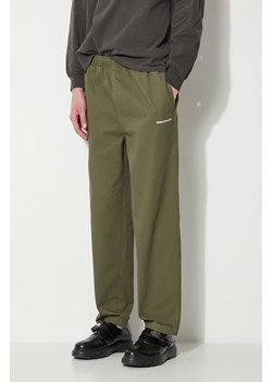 thisisneverthat spodnie Easy Pant męskie kolor zielony w fasonie chinos TN240WPACP01 ze sklepu PRM w kategorii Spodnie męskie - zdjęcie 172285036