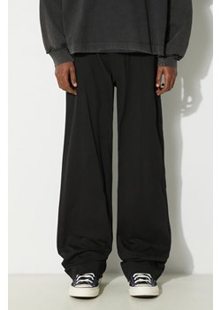 1017 ALYX 9SM spodnie bawełniane Lightweight Cotton Buckle Pant kolor czarny proste AAUPA0383FA01 ze sklepu PRM w kategorii Spodnie męskie - zdjęcie 172285046