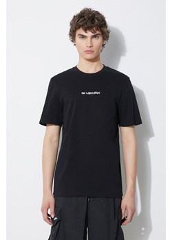 Han Kjøbenhavn t-shirt bawełniany Graphic Font męski kolor czarny z nadrukiem M-133614 ze sklepu PRM w kategorii T-shirty męskie - zdjęcie 172285106