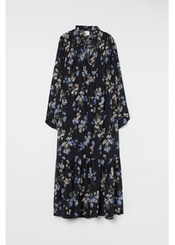 H & M - Długa sukienka szyfonowa - Czarny ze sklepu H&M w kategorii Sukienki - zdjęcie 172285197