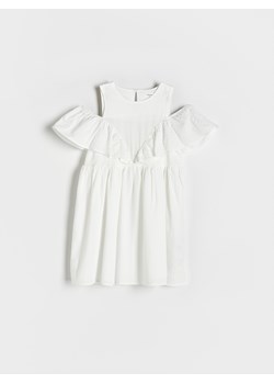Reserved - Sukienka typu hiszpanka - złamana biel ze sklepu Reserved w kategorii Sukienki dziewczęce - zdjęcie 172287395