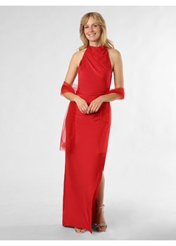 Unique Damska sukienka wieczorowa ze stułą Kobiety czerwony jednolity ze sklepu vangraaf w kategorii Sukienki - zdjęcie 172287466