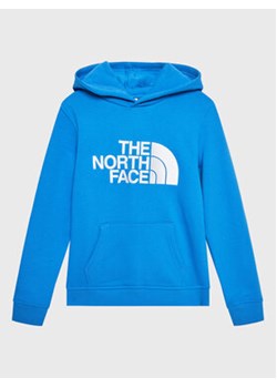 The North Face Bluza Drew Peak NF0A82EN Błękitny Regular Fit ze sklepu MODIVO w kategorii Bluzy chłopięce - zdjęcie 172288366