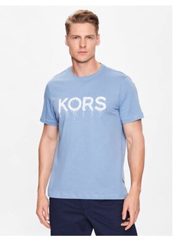 Michael Kors T-Shirt CS351IGFV4 Błękitny Regular Fit ze sklepu MODIVO w kategorii T-shirty męskie - zdjęcie 172288568