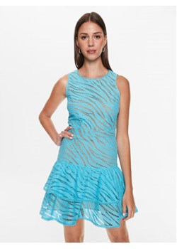 MICHAEL Michael Kors Sukienka codzienna MS381M48CT Błękitny Regular Fit ze sklepu MODIVO w kategorii Sukienki - zdjęcie 172288696