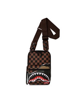 SPRAYGROUND Saszetka Tear It Up Camo Sling 910B6043NSZ Brązowy ze sklepu MODIVO w kategorii Torby męskie - zdjęcie 172288738