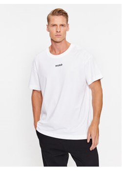 Hugo T-Shirt 50493057 Biały Relaxed Fit ze sklepu MODIVO w kategorii T-shirty męskie - zdjęcie 172288775